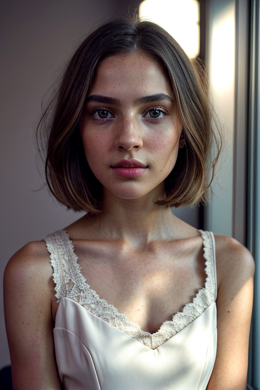 office woman stock image