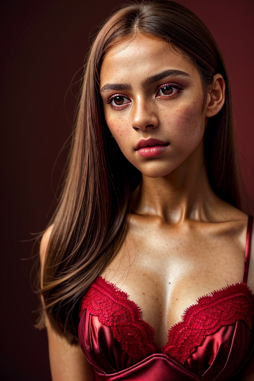 red eyes pic girl aesthetic